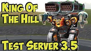 War Robots NEW KING Of The HILL Gamemode (3.5 & 3.6) Test Server