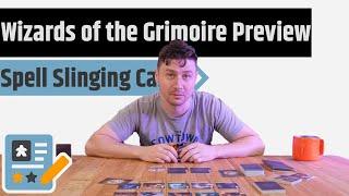 Wizards of the Grimoire Preview - A Mage Battling Spell Game