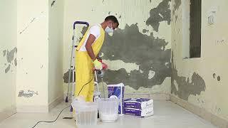 Make JK Wall Putty paste the right way