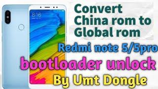 Redmi note 5 pro China to Global Rom/Redmi note 5 pro how to boot unlock Umt