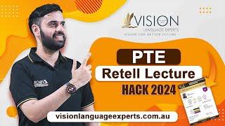 Retell Lecture Template 2024 | PTE Speaking Retell Lecture Template - Vision Language Experts