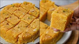 Stop Buying Sweets From Store !! Homemade Sweets Is The Best | Besan Sweets Recipe