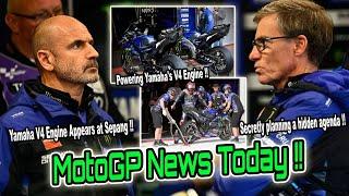 Everyone Shock,Yamaha's V4 Engine is Arriving at Sepang! Lin Jarvis Brutal Opens UP!MotoGP News 2024