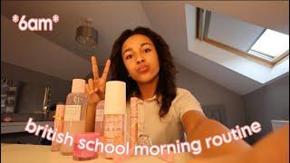 MY BRITISH SCHOOL MORNING ROUTINE!!