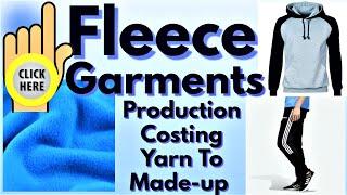 Fleece Garments Manufacturing Process | Read Disclaimer statement in description of this video