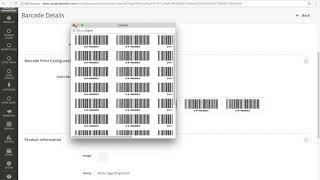 Magento 2 Barcode extension from magespacex.com