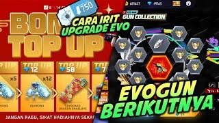  EVOGUN TERBARU RILIS NANTI MALAM - BOCORAN BONUS TOPUP! CARA HEMAT UPGRADE EVOGUN SAMPAI MAX MURAH