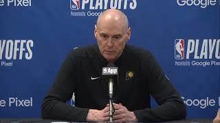 Rick Carlisle PostGame Interview | Indiana Pacers vs New York Knicks