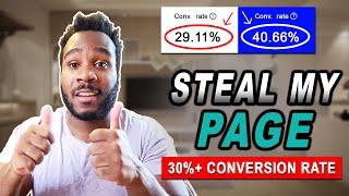 REVEALING My Landing Page That Converts At 30%+ IN MULTIPLE NICHES