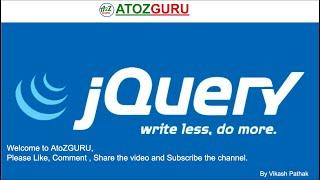 Jquery Tutorial For Beginner (Chaining Jquery) part - 15