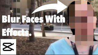 How To Blur Faces Using The Mosaic Effect| CapCut Tutorial