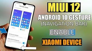 Enable miui 11/12 full screen gesture/indicator on any xiomi device || (no root) | new trick 