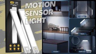 BEST Motion Sensor Light Indoor at Amazon(2024)|Wireless Under Counter Lights for Kitchen, Stairs