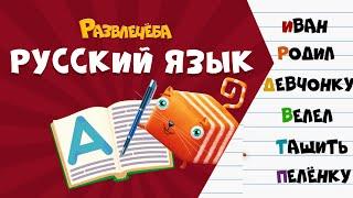 Развлечёба. Русский язык. Про падежи у имён прилагательных