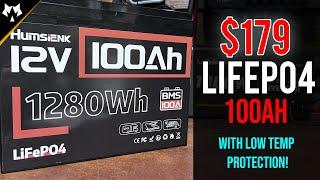 Humsienk - CHEAP 12v 100ah LifePO4 Battery Review & Capacity Test