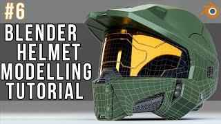 Blender - EP6 | Master Chief Helmet Modelling Tutorial