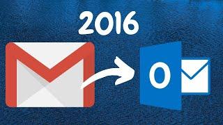 Configure Gmail Account to Outlook 2016 in  3 Minutes | How to Series