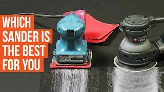 Orbital Sander vs Palm Sander - Which Sander is Best for You? | Which Electric Sander to Use?