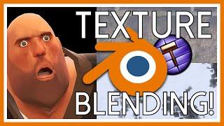 SOURCE Engine-style TEXTURE BLENDING! | Blender Tutorial