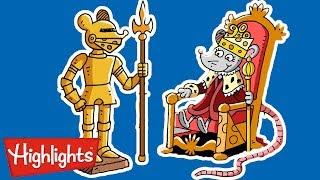 MOUSE KING | Hidden Pictures Puzzles | Kids Videos | Highlights