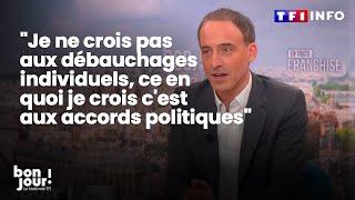 Raphael Glucksmann : "Je ne crois pas aux débauchages individuels, je crois aux accords politiques"