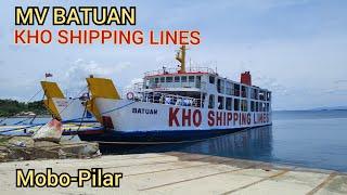 MV BATUAN | KHO SHIPPING LINES | Mobo-Pilar Route |