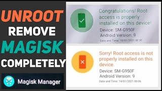 [2021] Uninstall Magisk and Unroot (using twrp)