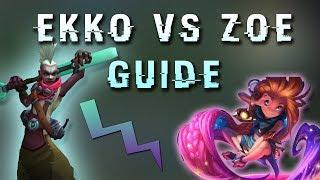 Maxske's Ekko | EKKO vs ZOE ! ( EKKO QUICK GUIDES )