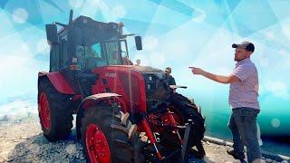 A Canadian is building a farm in Russia / Introducing him to tractors Belarus