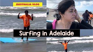 Australia தமிழ் vlog/surfing classes in Adelaide/this to do in Australia/beach activities/tamil vlog