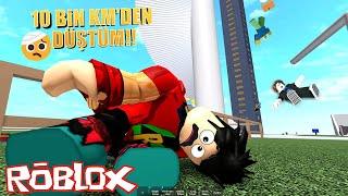 10 BİN KM YÜKSEKTEN DÜŞTÜM!!! - Roblox Ragdoll Engine