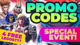  Special Deal! 4 Legendary Champs  3 Raid Codes for ALL Raid Shadow Legends Promo Codes