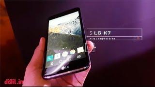 LG K7 First Impression | Digit.in