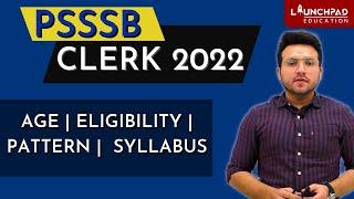 PSSSB Clerk Notification 2022 | Govt Jobs in Punjab | PSSSB Clerk Syllabus, Age, Eligibility, Salary