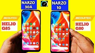 Realme Narzo 30A vs Realme Narzo 10 Speed Test & Camera Comparison |