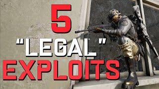 5 "LEGAL" EXPLOITS USED BY PROS - PUBG