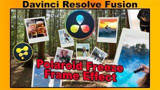 How to Achieve the Polaroid Floating Picture Effect in DaVinci Resolve Fusion