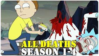 RICK & MORTY All Deaths Season 1 - 4