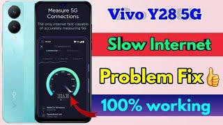 vivo y28 5g me internet ki speed kaise badhaye, vivo y28 5g internet setting