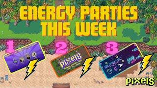 PIXELS︱ ENERGY PARTIES THIS WEEK︱YGG BIG ENERGY PARTY AT THE BEACH 