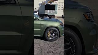 My boys 1500HP Trackhawk almost wrecked ! #shorts #racing #trackhawk #hellcat #mopar