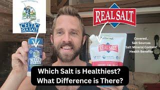 Celtic Salt vs. Real Salt - Which is Healthiest? What's The Difference? Mineral  Breakdown!