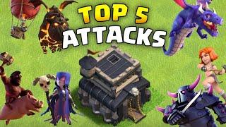 Top 5 Best TH9 Attack Strategies 2024 | Best Town Hall 9 Attacks for 3 Star