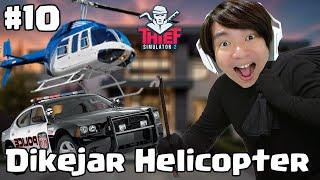 Astaga Sampe Dikejar Helicopter - Thief Simulator 2 Indonesia #10