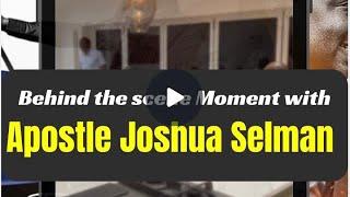 RARE BEHIND THE SCENE MOMENTS WITH APOSTLE JOSHUA SELMAN AT SOR 24