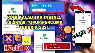 Info Terbaru !! Cara Dapat Topup Free Untuk Android dan Ios | Topup Percuma 2021