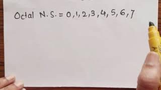 11. 7's and 8's complement of octal number