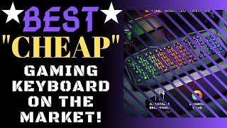 BEST "Cheap" Gaming Keyboard-TRUST GXT 830-RW AVONN! Trailer/Review!