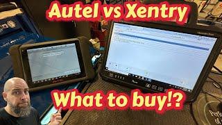 Autel vs Xentry comparison and demonstration