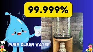 THE World's First GLASS WATER MACHINE | Water Purifier